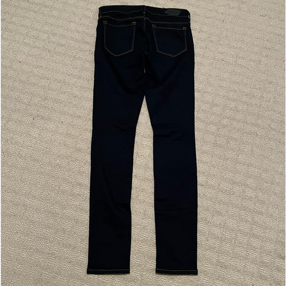 Aritzia Paradise Mine Low Rise Jeggings - Dark Blue Wash - Picture 2 of 6